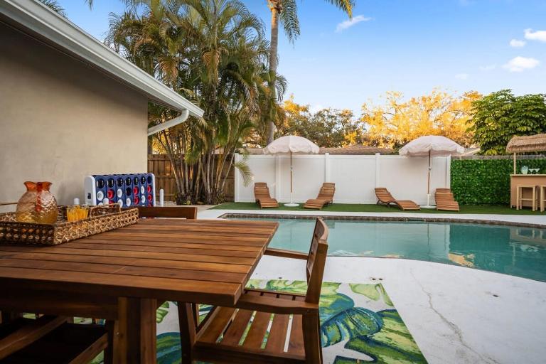 Heated Pool Mini Golf Game Room Fire Pit - B&B Largo