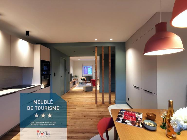Entre Ville et Vignes - Gite classé 3 étoiles - Chambres d'hôtes Ingersheim