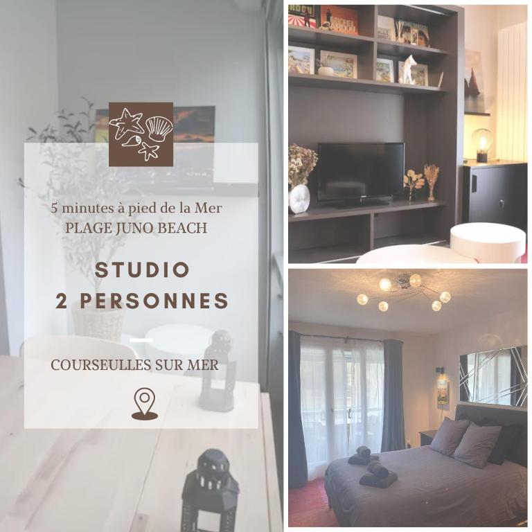 Chez M&A - Plage & port - Idéal couple - B&B Courseulles-sur-Mer