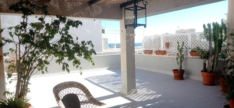 Ático en terrazas de Garrucha con vistas al mar. - B&B Garrucha