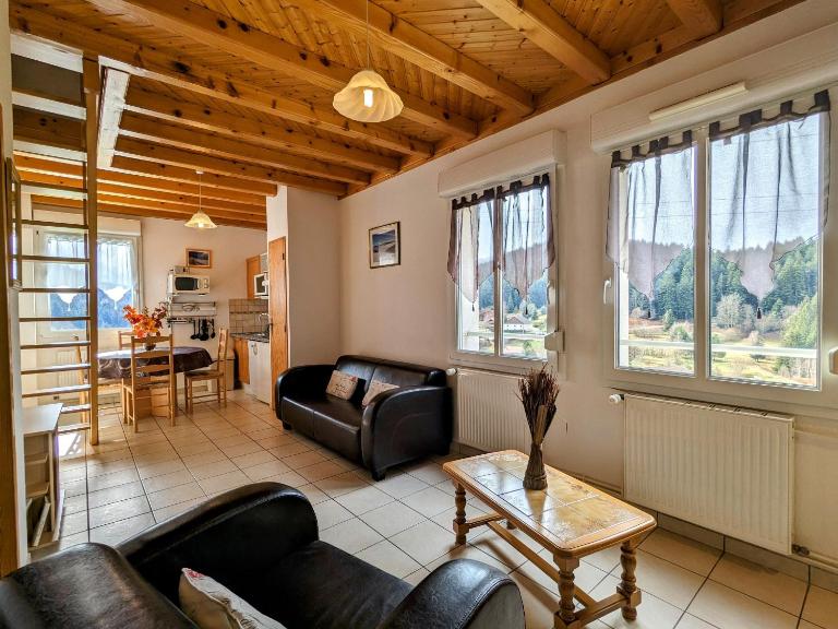 Gîte à Gérardmer - Proche lac et pistes, Chem cheminée, 2 chambres - FR-1-589-108 - Ferienwohnung Gérardmer