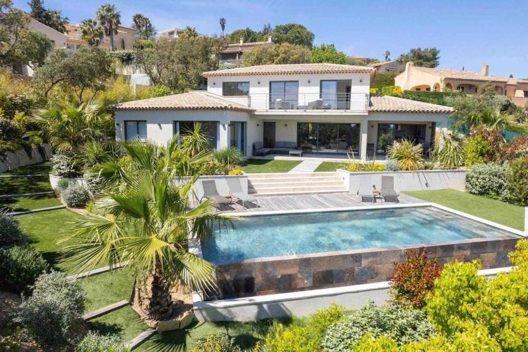 Villa L, Vue mer, plage 10 min à pied - Ferienwohnung Sainte-Maxime
