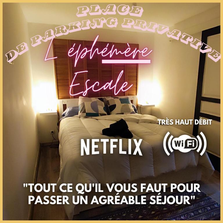''L' éphémère escale'' appartement calme avec parking gratuit sur place - Chambres d'hôtes Montbrison