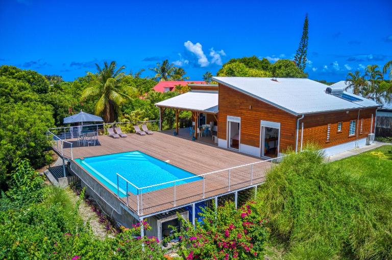 Villa SOL Y LUNA avec Piscine à 2 min de la mer - B&B Sainte-Anne