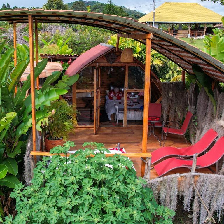 Mirador del Magdalena Hotel y Glamping - B&B Isnos