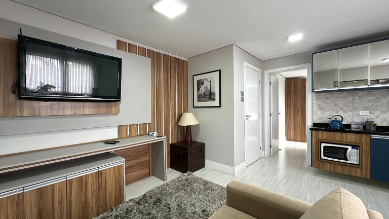 08- Studio perfeito para família! Aconchegante e novo! - Chambres d'hôtes Curitiba