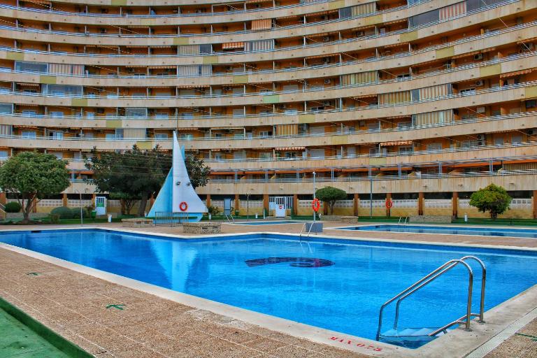 Calpe apartamento nuevo 1a línea playa piscina - B&B Calpe