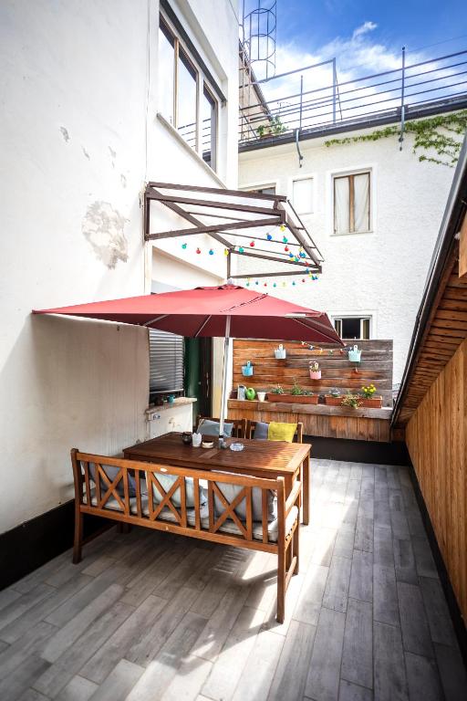 Cozy apartment in heart of Maribor / big terrace - Chambres d'hôtes Maribor