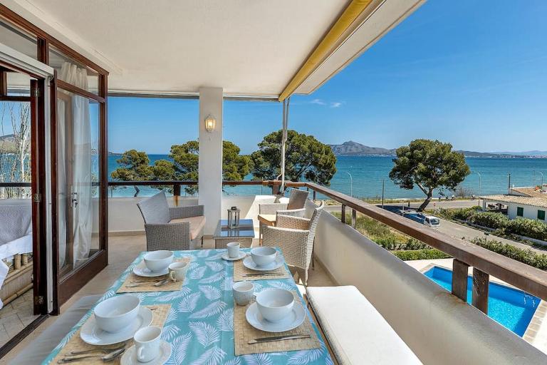 Llenaire 2, Sea view, pool, AC - Ferienwohnung Port de Pollença