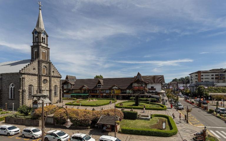 Locar-in Gramado - Lez Lez a 30 m da Rua Coberta - Chambres d'hôtes Gramado