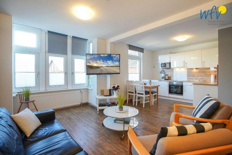 Villa van Harten Ferienwohnung "Stueuermann" - Chambres d'hôtes Borkum