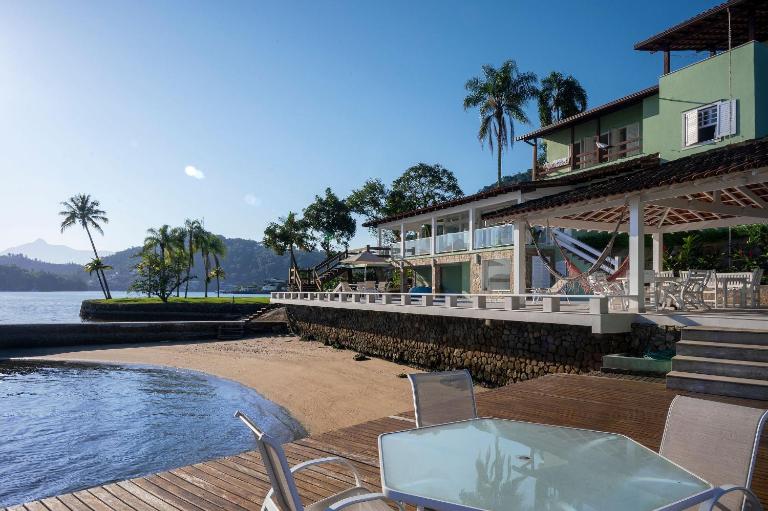 Casa Waimea - Linda casa com praia particular - Ferienwohnung Angra dos Reis