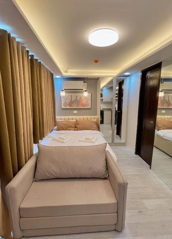 Near AYALA-Charming Studio with Balcony&Great View - Chambres d'hôtes Cebu