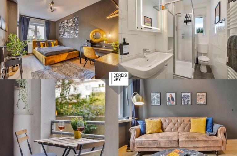Rock trifft Ruhrpott by Cordis Sky für bis zu 3 Personen 5 Minuten zur Messe Essen oder Hauptbahnhof - Bed and Breakfast Essen