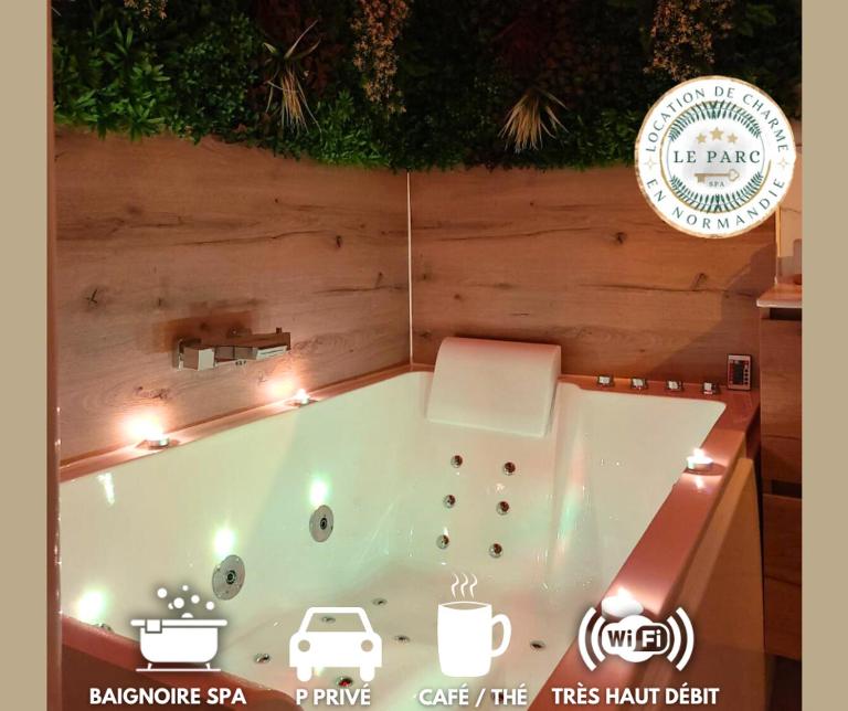 Le Parc, logement de charme avec SPA privatif - LE HAVRE - B&B Le Havre