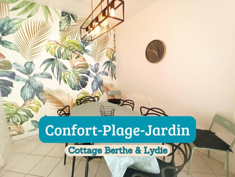 Berthe Lydie Cottage Charme, Confort et Mer - Bed and Breakfast Fort-Mahon-Plage
