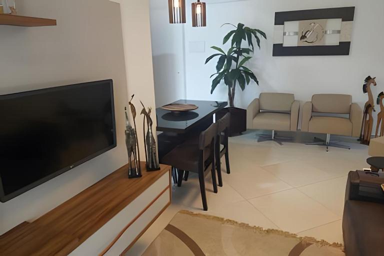 garden privativo integrado a varanda gourmet - B&B Praia Grande