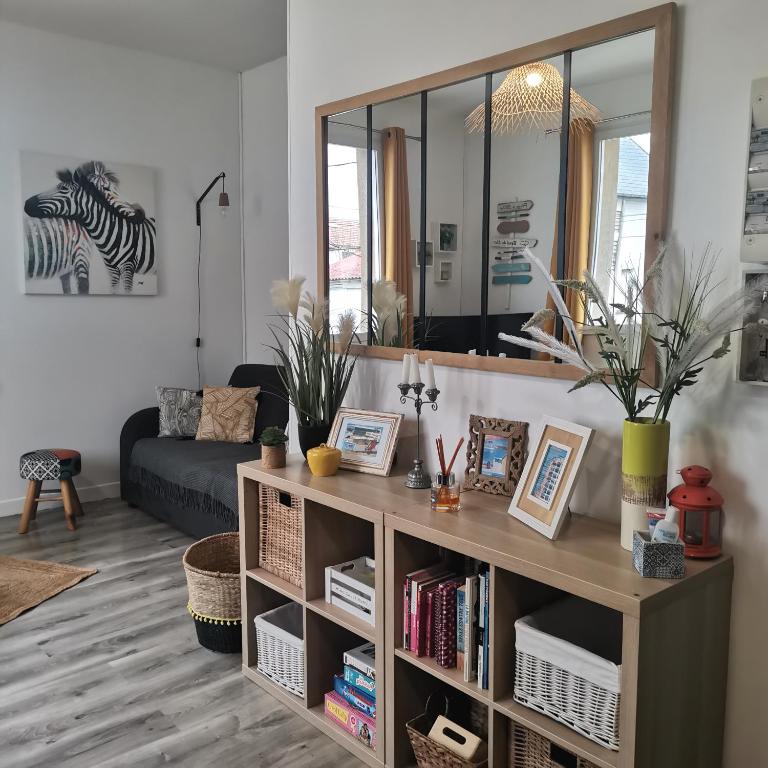 Au pied des dunes joli appart Cosy 50M de la plage - Ferienwohnung Berck