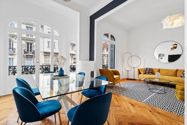 Nice Renting - FOCH - Luxury Bourgeois & Design at the Heart of Nice - Chambres d'hôtes Nice