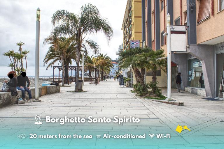 20 metri dal mare, Vacanze vicini a tutto - B&B Borghetto Santo Spirito