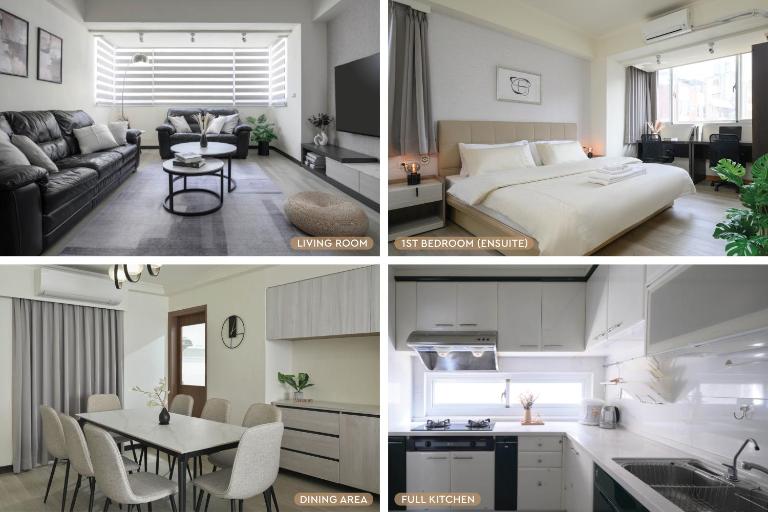 4B2b Yanji Earthly Home 2min to SYS Memorial Hall MRT 延吉大地之家 4房2衛 2分到國父紀念館站 - Ferienwohnung Taipeh