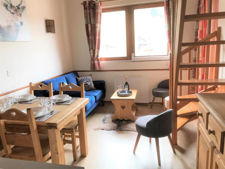 Le Lion dor 2- appartement- 4pers - centre statio - Chambres d'hôtes Les Gets