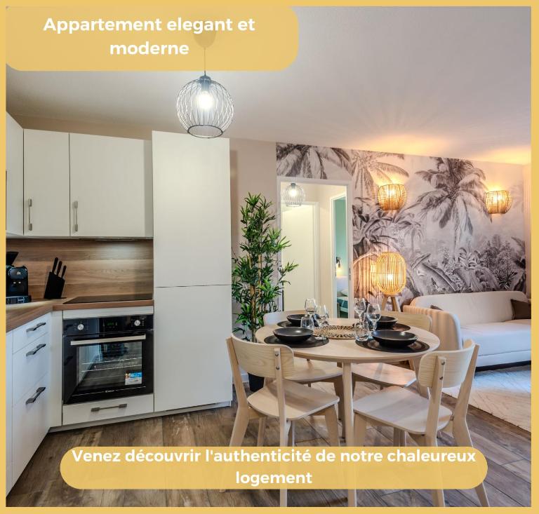Chez Clemence I T3 I Ville La Grand - Bed and Breakfast Ville-la-Grand