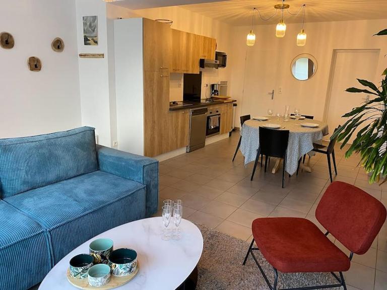 Au 154 Bis - Bel appartement - Le Jardin - Ferienwohnung Dünkirchen
