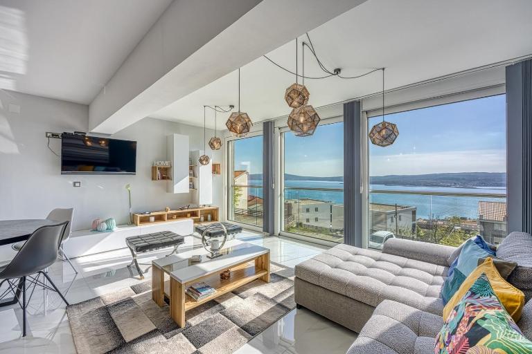 Luxury Apartment with Whirlpool - Chambres d'hôtes Crikvenica