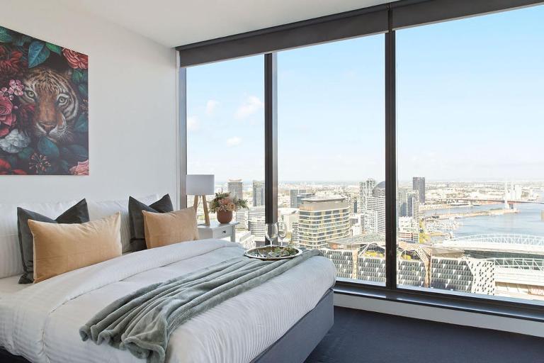 A Modern 2BR Apt with Harbour Views FREE Parking - B&B Melbourne