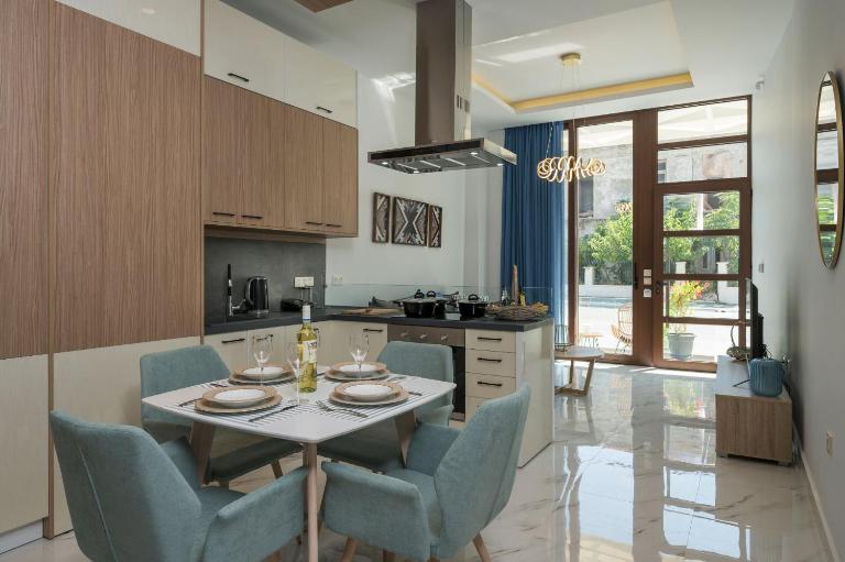 Kyma beach - Apollon apartment - 2ad & 2kids - Bed and Breakfast Kolympári