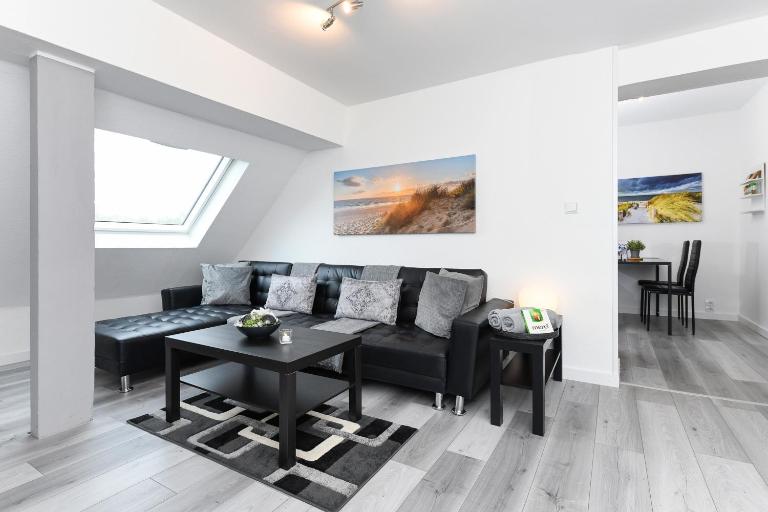 Ferienwohnung Abendrot im Haus Auszeit Crusoh - Chambres d'hôtes Schweindorf