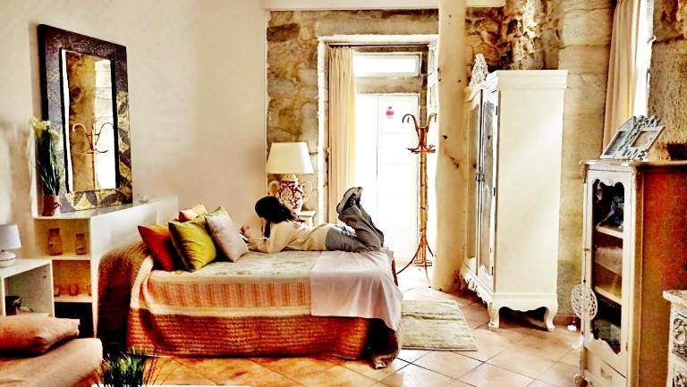 Holibai, Peperete, Luminoso Estudio Centro Baiona - B&B Baiona