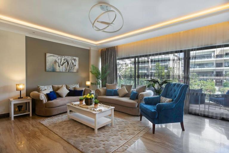 Lake View Residence 3 BR Apt - Families Only - Chambres d'hôtes New Cairo