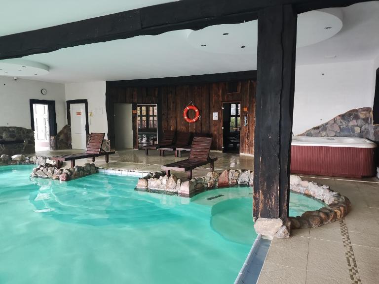 Domek u Rybaka na Mazurach z basenem - Bed and Breakfast Guzowy Piec