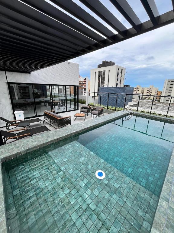 Flat em João Pessoa na Praia de Intermares - B&B Cabedelo