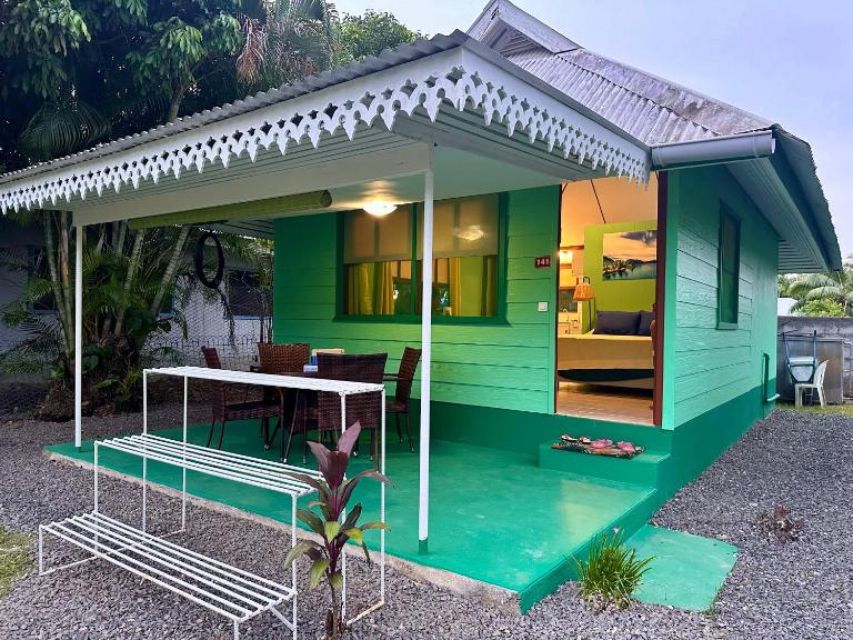 « Le Green House » by Meri lodge Huahine - Ferienwohnung Fare