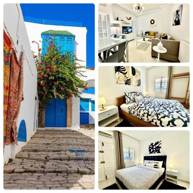 COSY Apartment in Sidi Bou Said Village - Ferienwohnung Sidi Bou Said