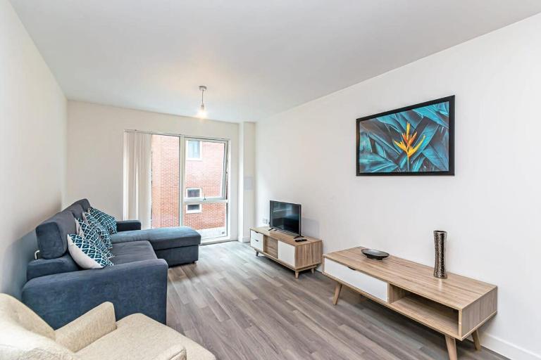 Contemporary 2 Bed Apartment in Central Manchester - B&B Manchester