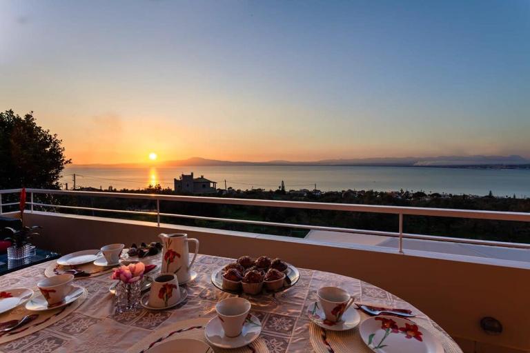 Verga Sunset Villa - Ilia Seascape Private Retreat - Ferienwohnung Mikrá Mantíneia