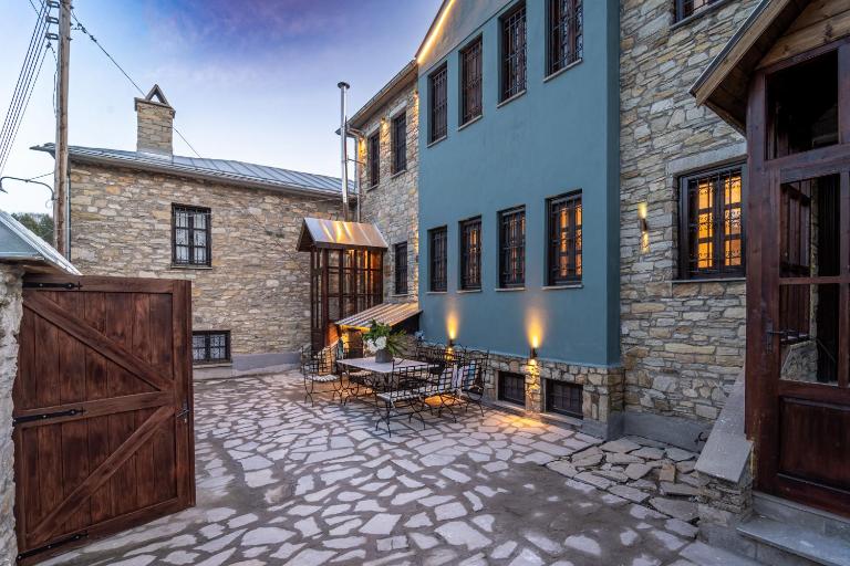 Dandy Villas Nymfaio - Snow Queen - Sauna - Fireplace - Up to 6 adults 2kids - Chambres d'hôtes Nymféo