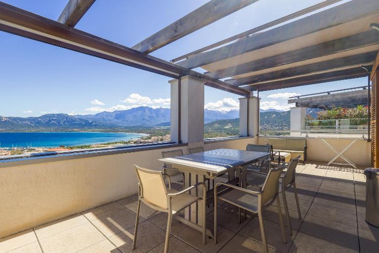 Les Aloes - Appt climatisé vue mer et montagne - B&B Calvi