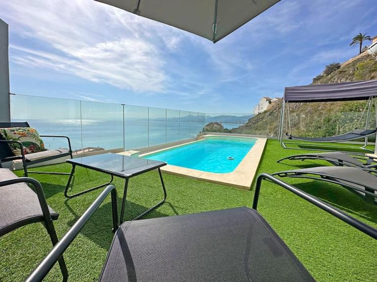Beautiful villa spectacular sea view - Chambres d'hôtes Faro de Cullera