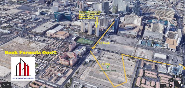 MGM Signature-28-820 1Br 2Ba F1 Pits View Balcony - B&B Las Vegas