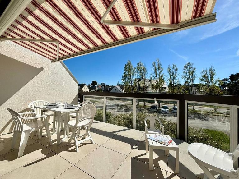 Carnac : Appartement 3 pièces avec Balcon pour 4 pers, animaux admis, parking - FR-1-377-14 - Ferienwohnung Carnac