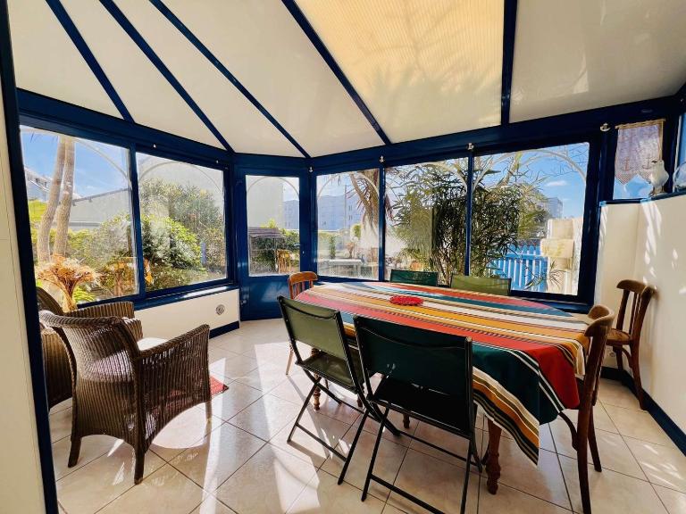 Maison 4P, 95m², cœur de Quiberon, proche plage, jardin sud, WIFI, 8 pers - FR-1-478-278 - B&B Quiberon