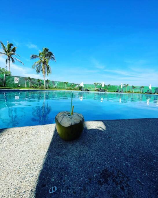 Increíble Casa con alberca y club de playa - Ferienwohnung Barra Vieja