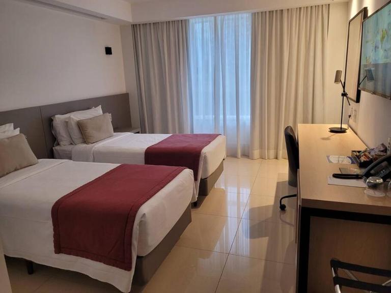 FLAT EXCLUSIVO DENTRO DO HOTEL RAMADÃ - Eixo Monumental - Chambres d'hôtes Brasilia