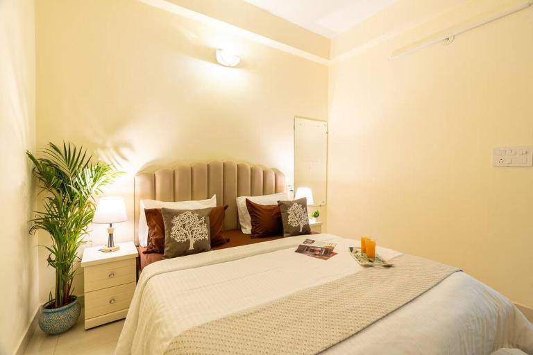 Homlee-Vasundhara 2BHK Flat- kitchen-Parking-Lift - Chambres d'hôtes Ghaziabad