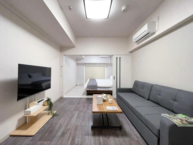 Casaen by b hotel - Spacious 1BR Apt For 6 Ppl Great Location with room wifi - Bed and Breakfast Hiroshima
